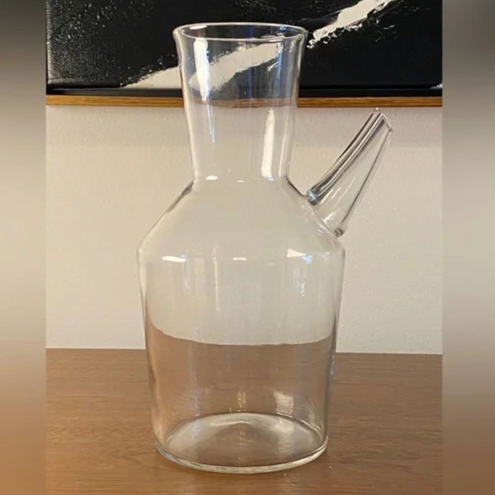 SALE!  Iittala Finland Glass Water Pitcher
